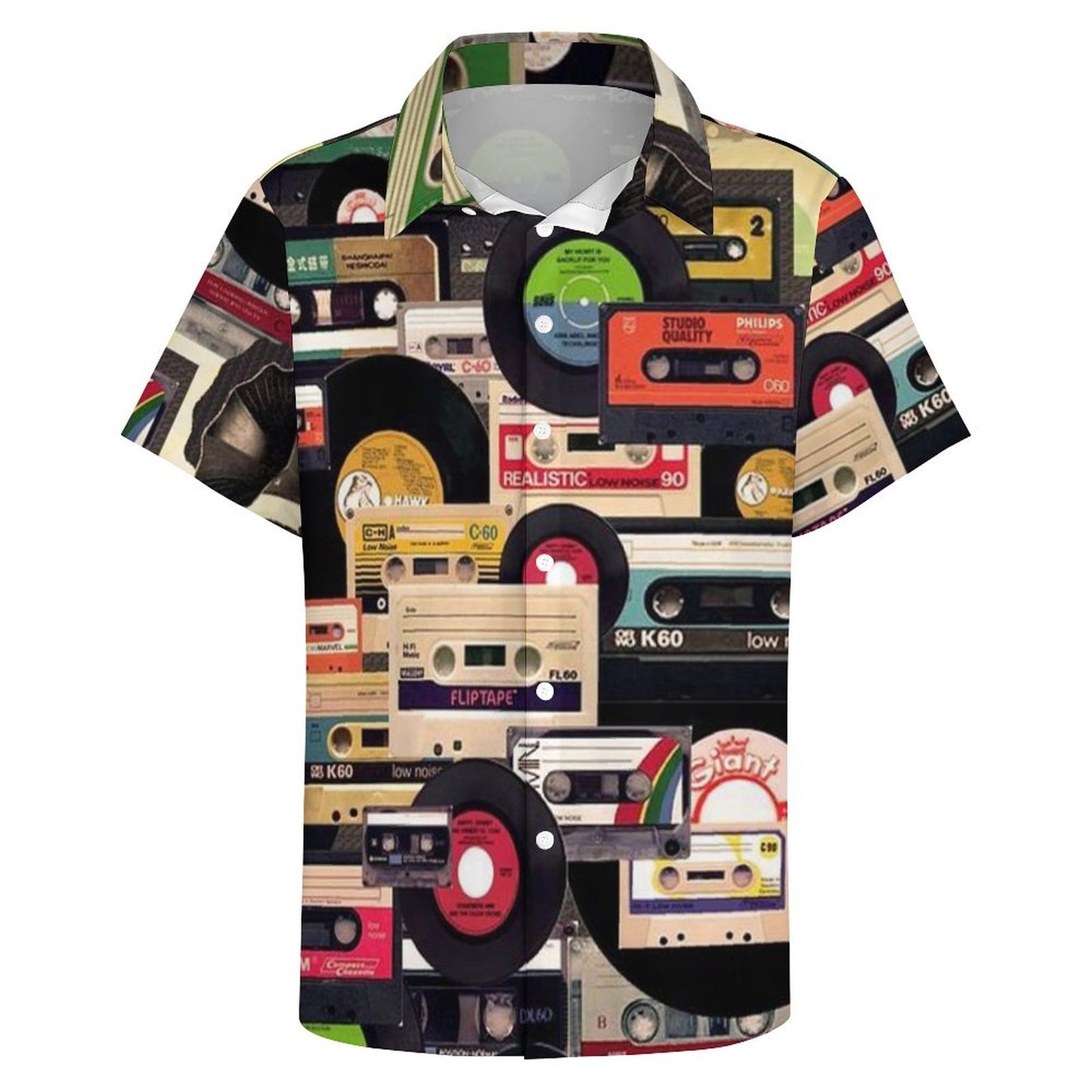 Men's Fashion Casual Printed Short Sleeve Shirts 2306101724