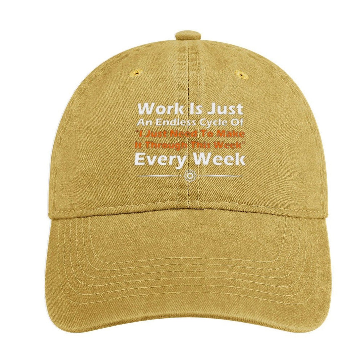 JOC Washed Denim Baseball Cap 2305102541