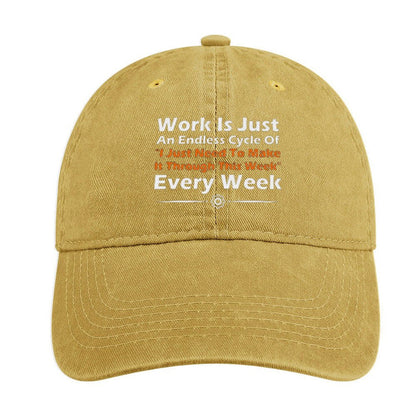 JOC Washed Denim Baseball Cap 2305102541