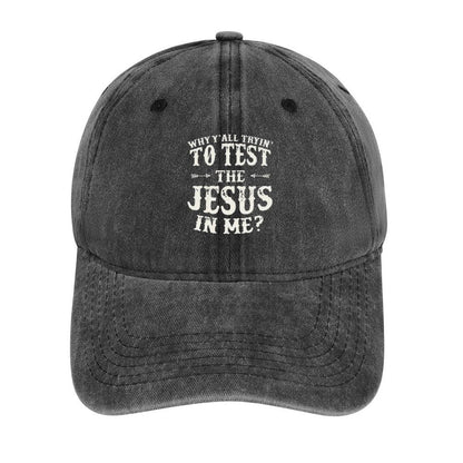 JOC Washed Denim Baseball Cap 2305103316