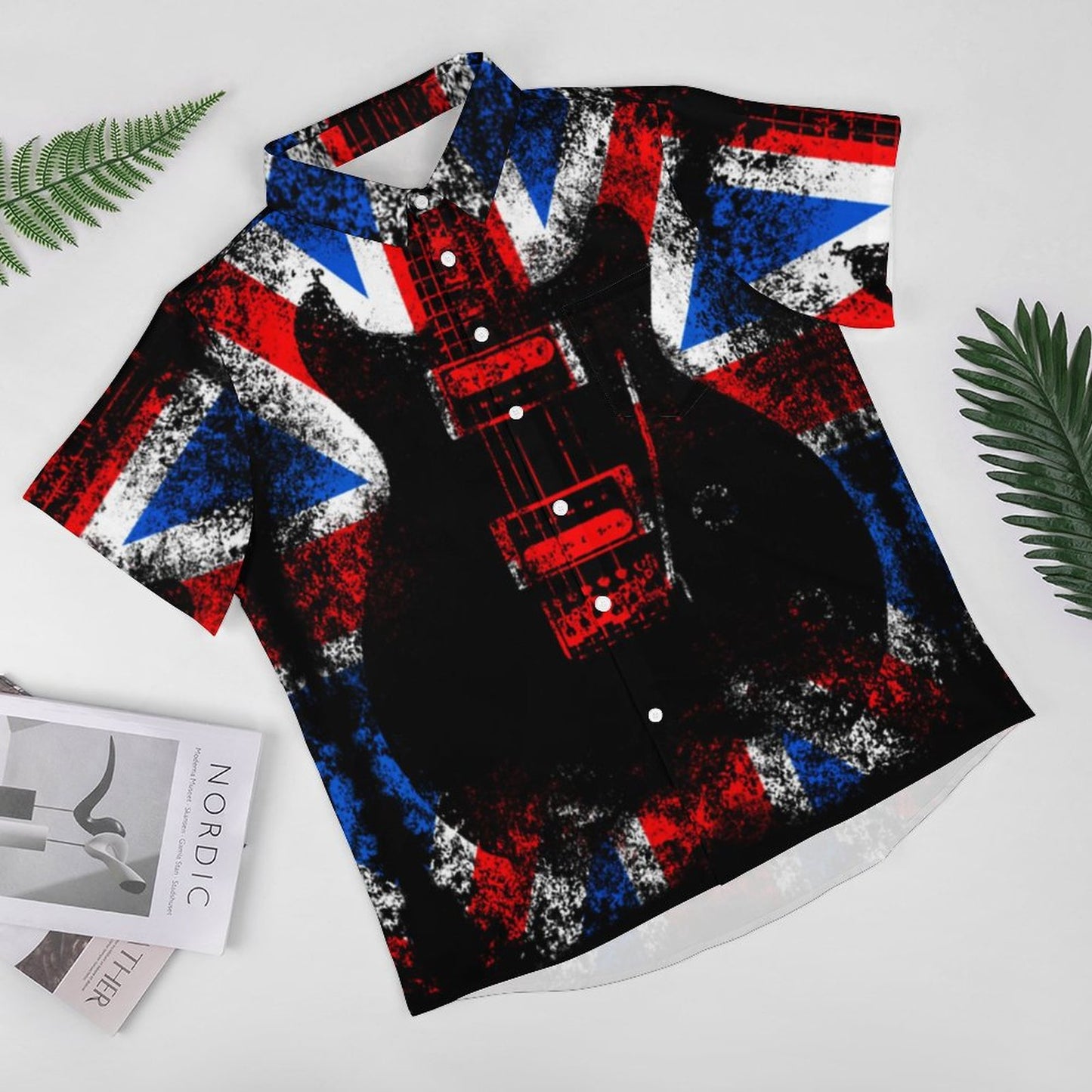 Men's Hawaiian Casual Short Sleeve Shirt 2306103354