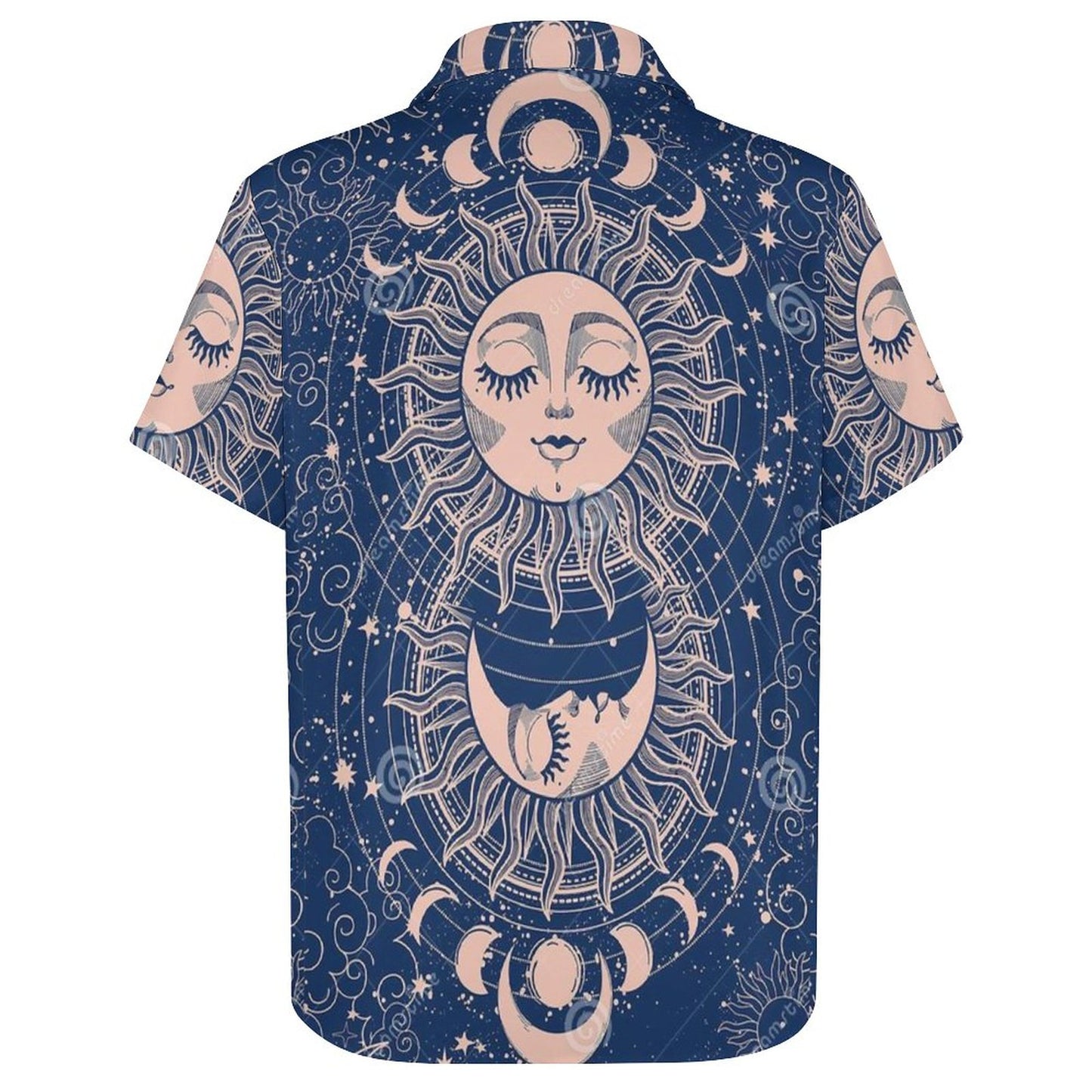 Men's Fashion Casual Printed Short Sleeve Shirts 2306100972