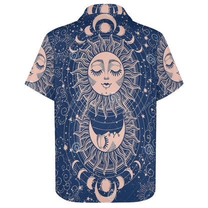 Men's Fashion Casual Printed Short Sleeve Shirts 2306100972