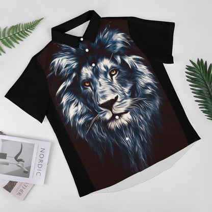 Men's Fashion Casual Printed Short Sleeve Shirts 2306105067