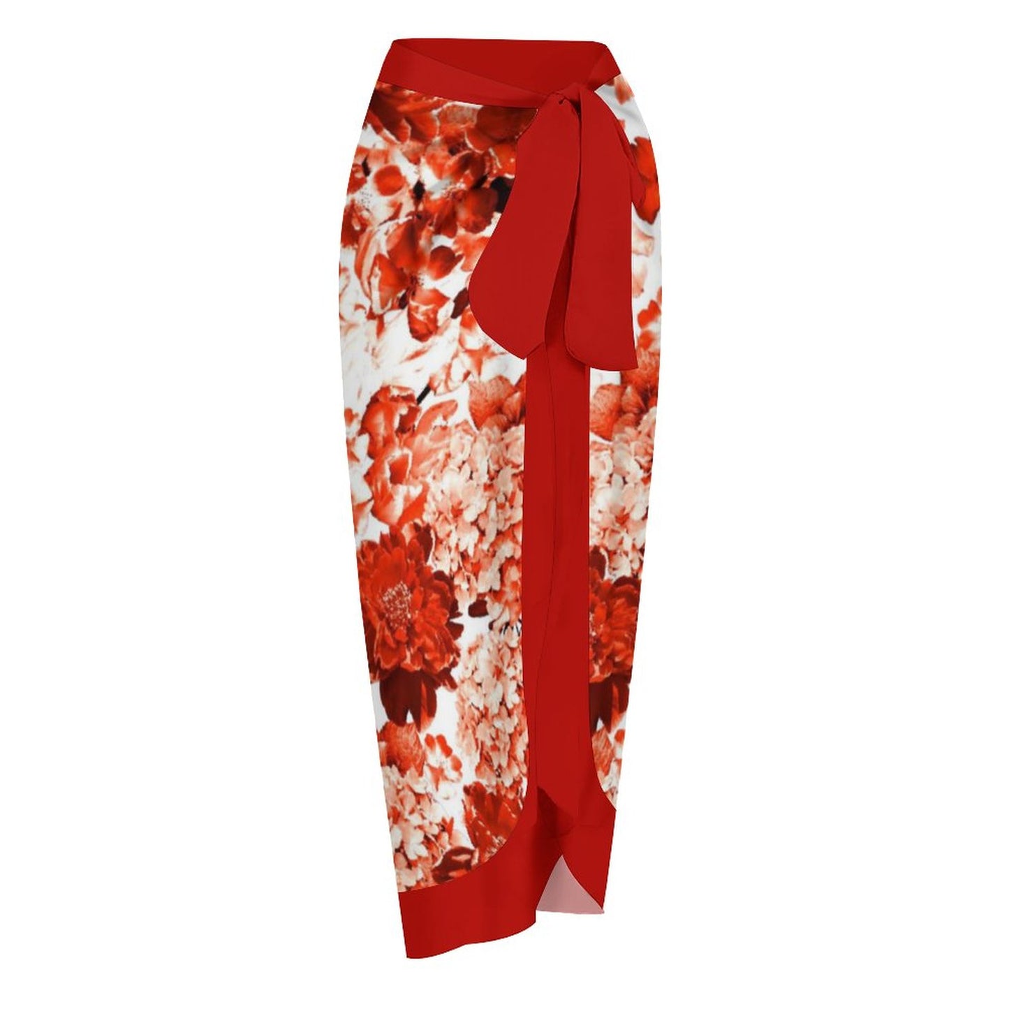 Casual Printed One-Piece Swimsuit And Cover Up 2305102664