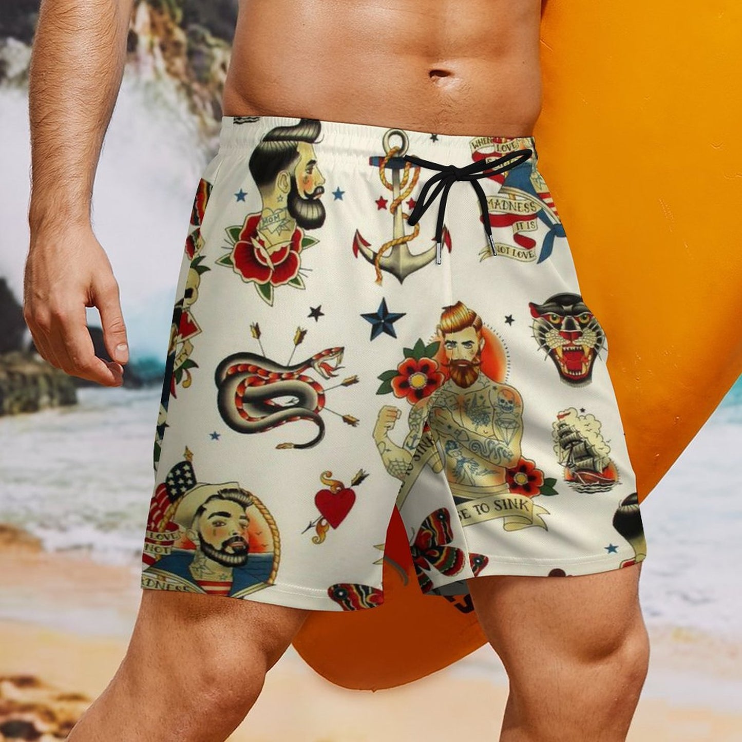 Men's sports fashion beach shorts 2304103705