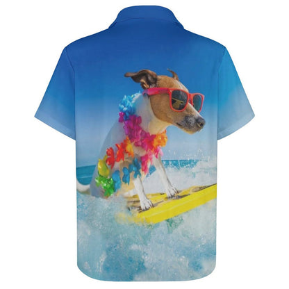 Men's Hawaiian Casual Short Sleeve Shirt 2307100351