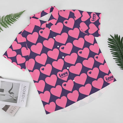 Men's Fashion Casual Printed Short Sleeve Shirts 2305107052