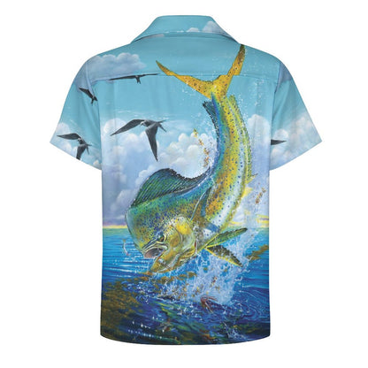 Men Hawaiian Casual Short Sleeve Shirt 2305106550