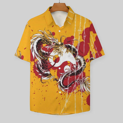Men's Hawaiian Casual Short Sleeve Shirt 2306103804