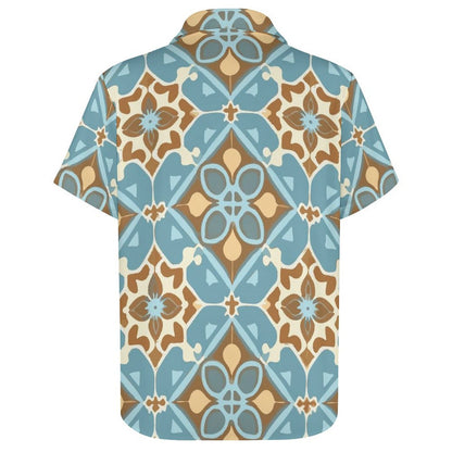 Men's Fashion Casual Printed Short Sleeve Shirts 2306100442