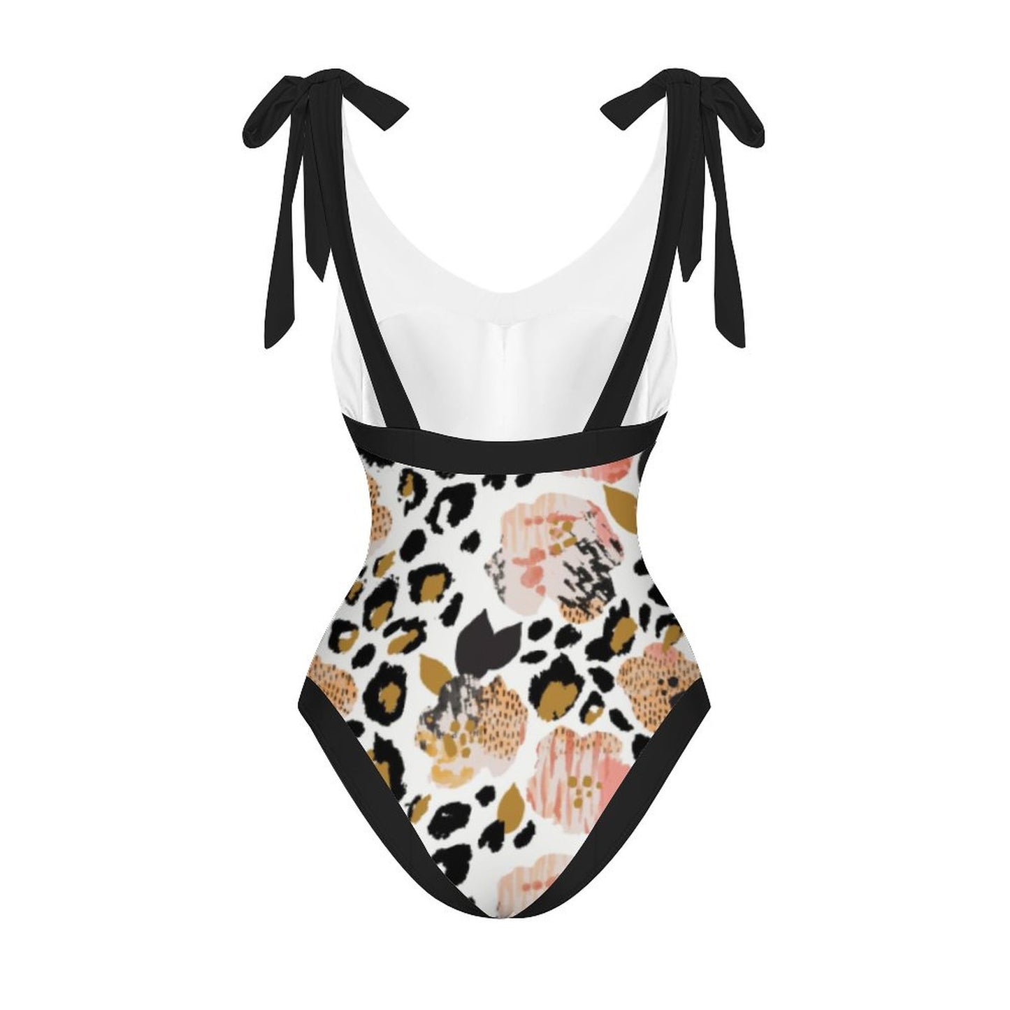 Casual Printed One-Piece Swimsuit And Cover Up 2305102443