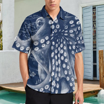 Men's Hawaiian Casual Short Sleeve Shirt 2305106354