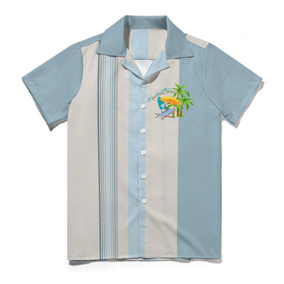Men's Hawaiian Print Casual Shirt 2304107070