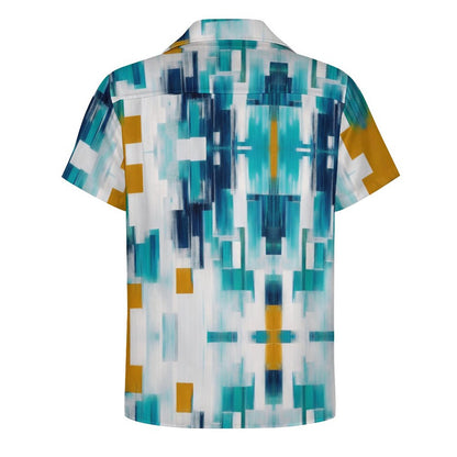 Men's Hawaiian Casual Short Sleeve Shirt 2305101703