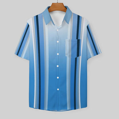 Men's Hawaiian Print Resort Shirt 2304102554