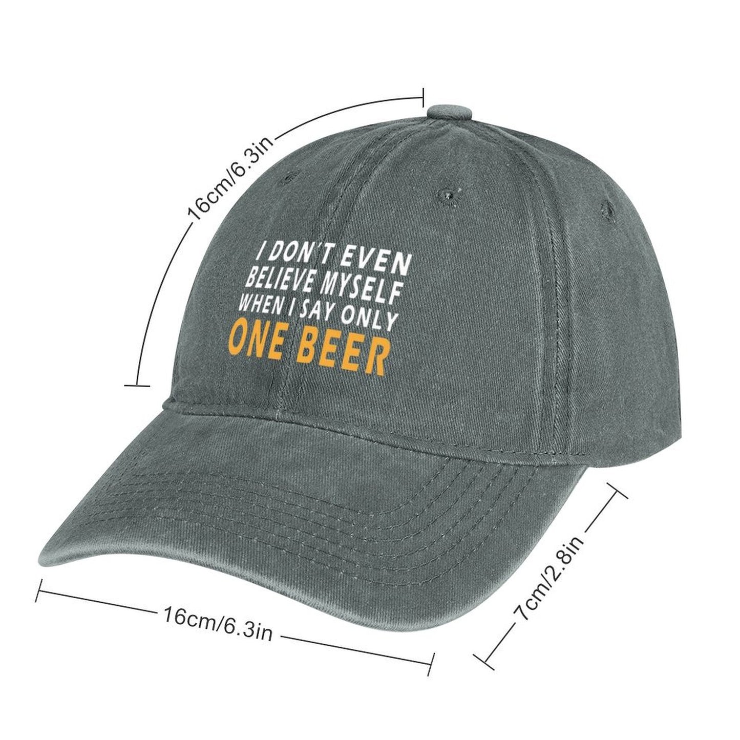 JOC Washed Denim Baseball Cap 2305102556