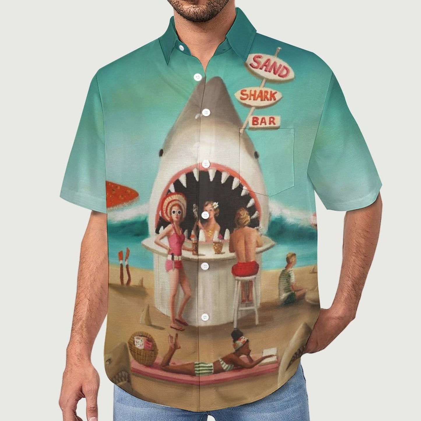 Men's Vacation Hawaiian Shirt 2306100910