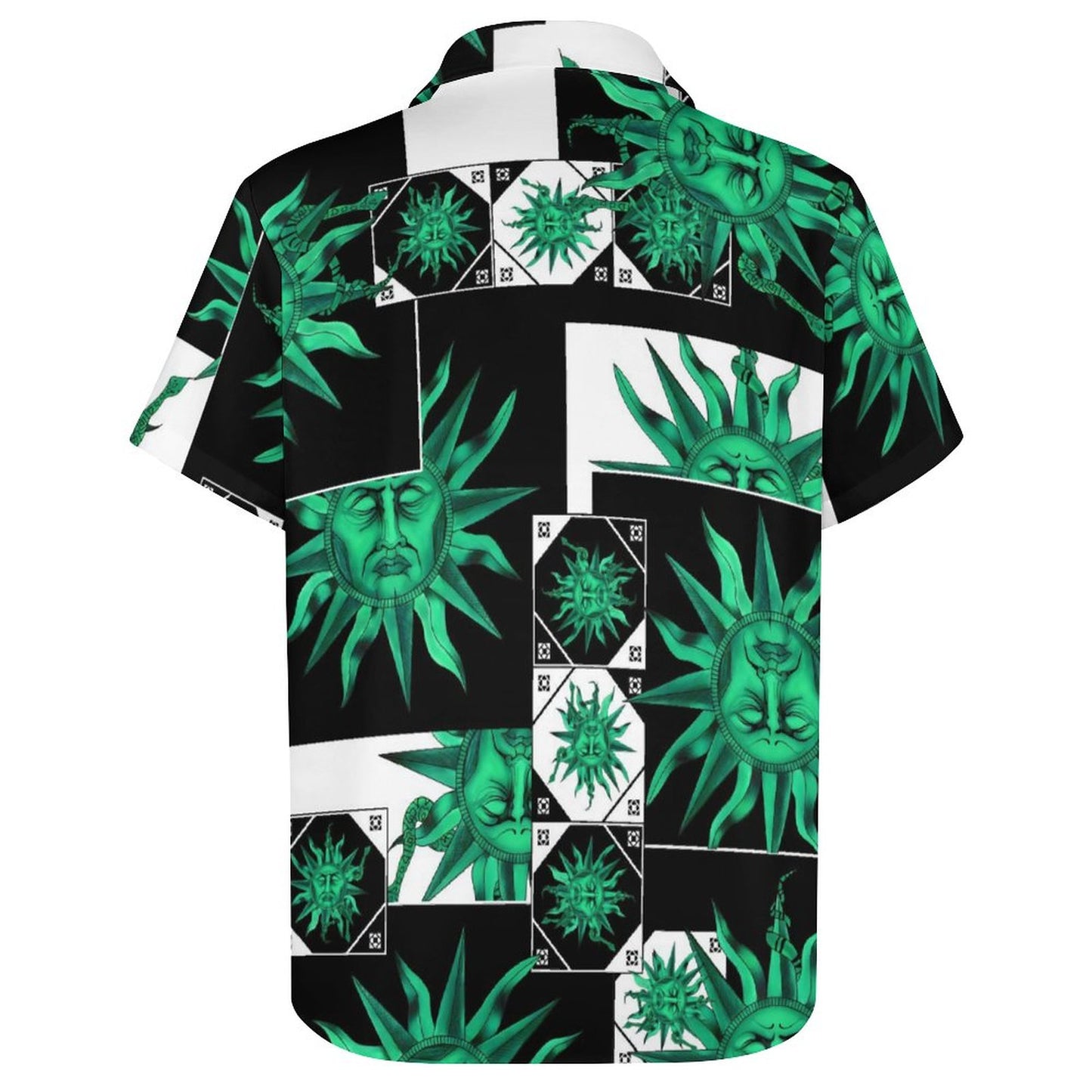 Men's Fashion Casual Printed Short Sleeve Shirts 2306100031