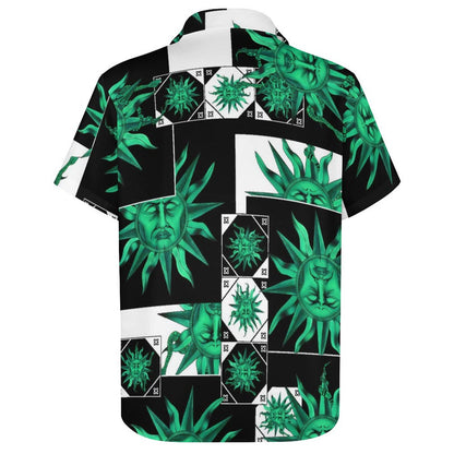 Men's Fashion Casual Printed Short Sleeve Shirts 2306100031