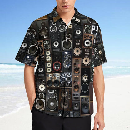 Men's Fashion Casual Printed Short Sleeve Shirts 2306101727