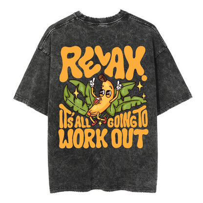Mens Cotton Wash Solid T-Shirts Oversized Unisex Short Sleeve Streetwear Rap Hip Hop Basic Tee Tops