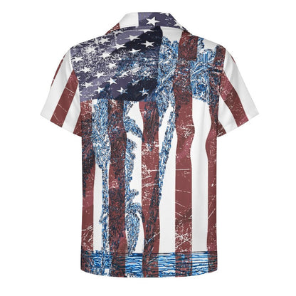 Men's Hawaiian Print Casual Shirt 2304109859