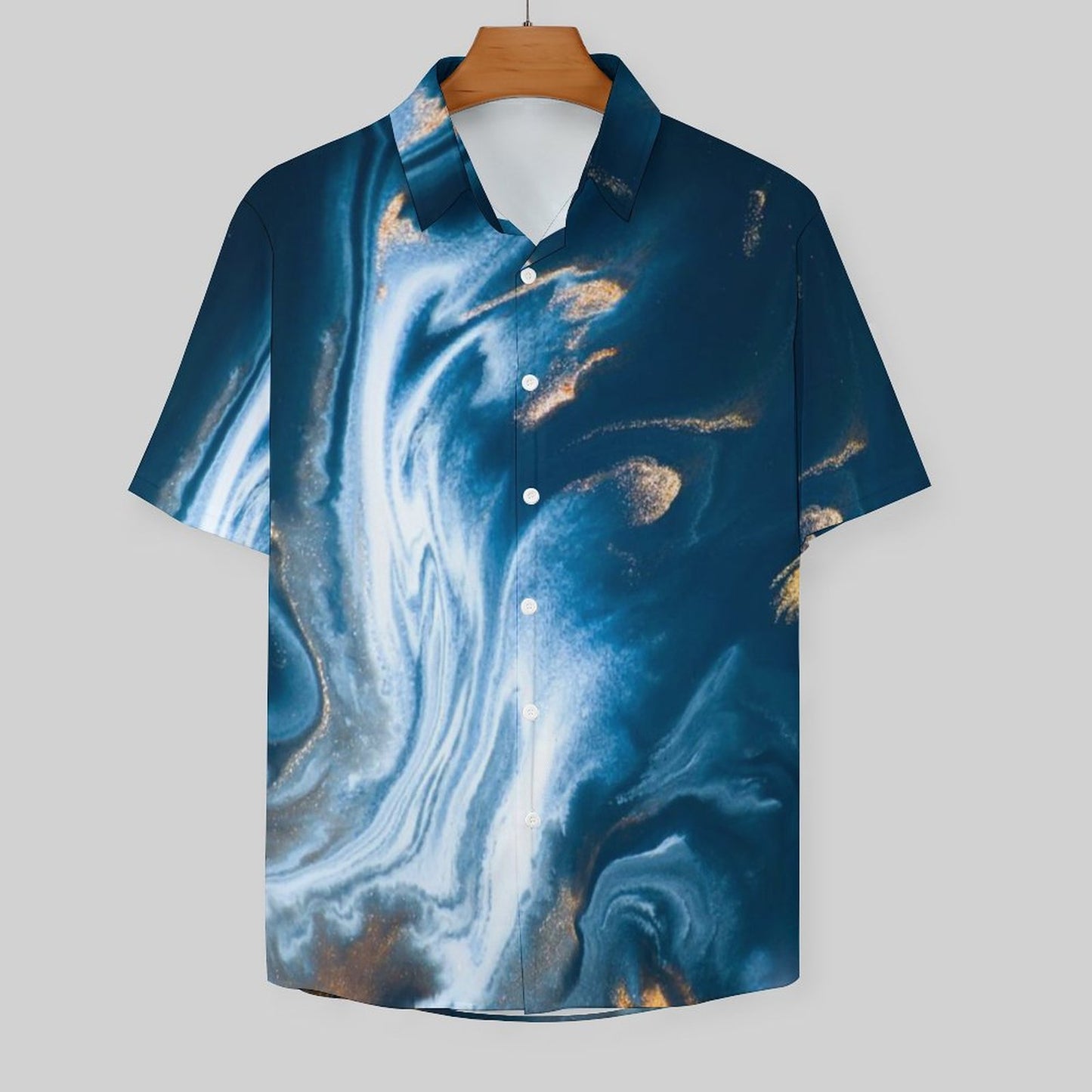 Men's Hawaiian Print Resort Shirt 2304109869