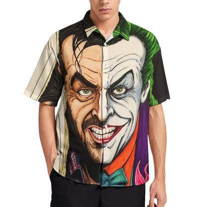 Men's Fashion Casual Printed Short Sleeve Shirts 2306104384
