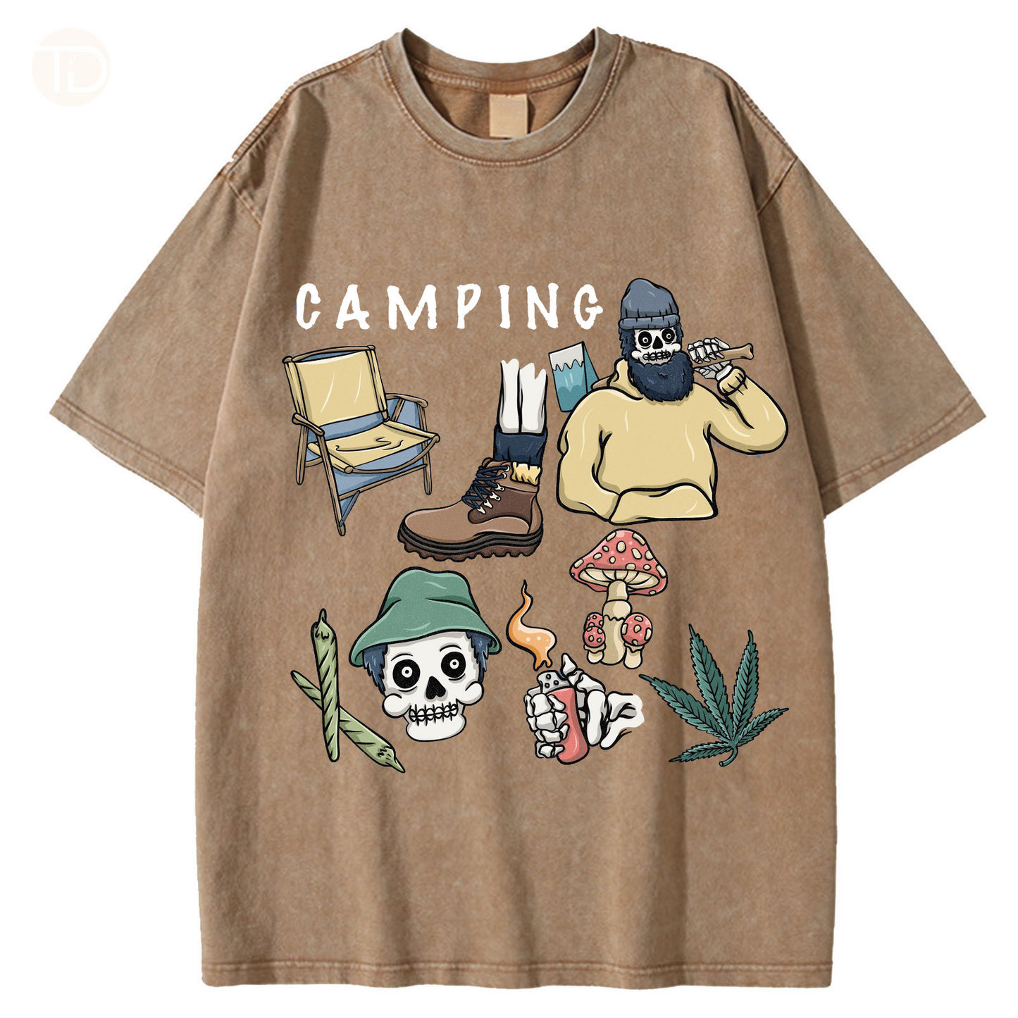Unisex Vintage Wash Denim T-Shirts
