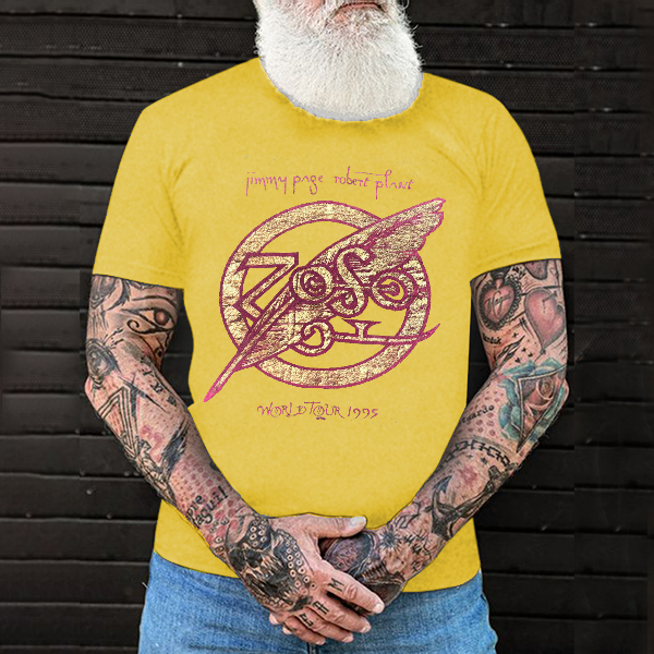Men's Music Casual Print T-Shirt 23063657