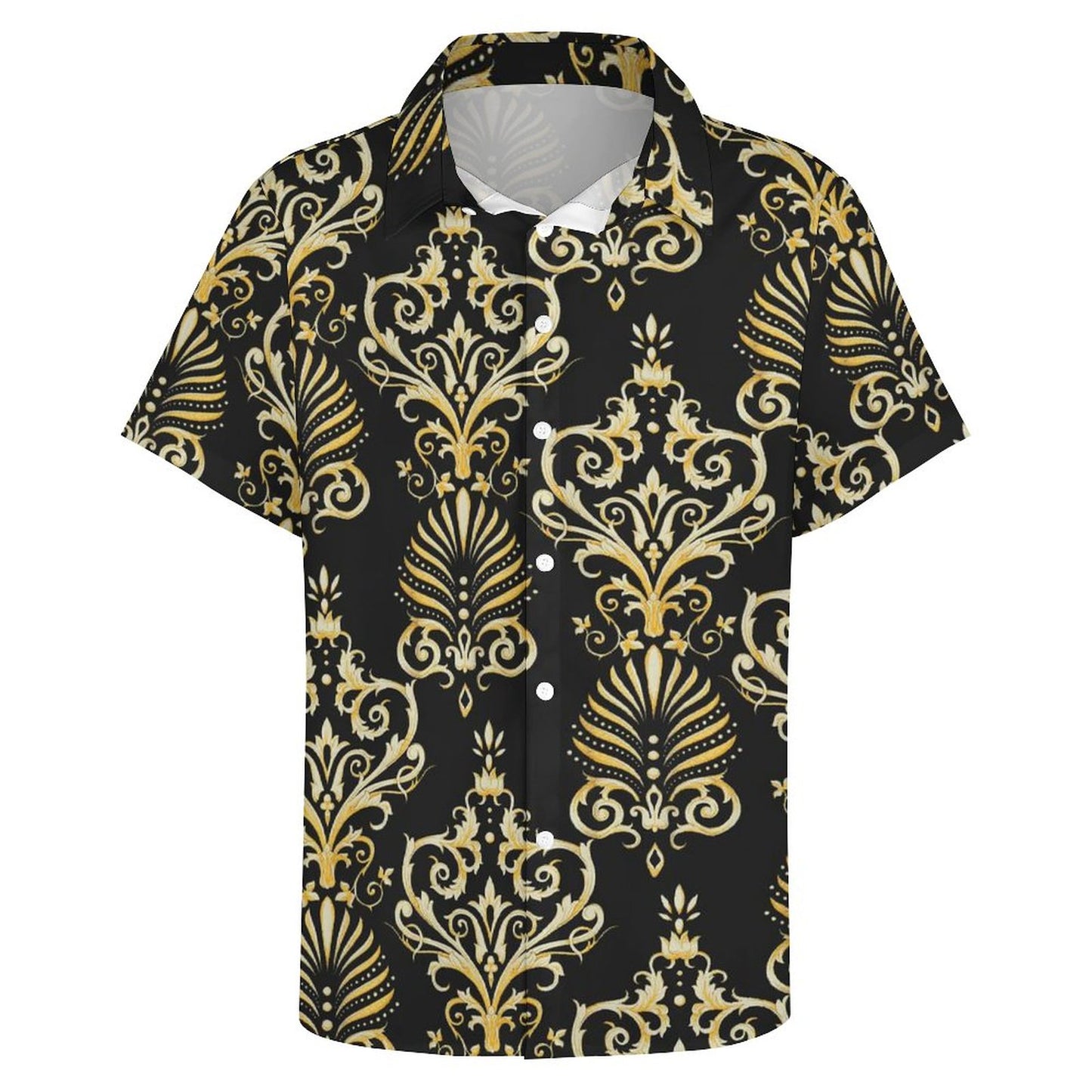 Men's Fashion Casual Printed Short Sleeve Shirts 2306100028