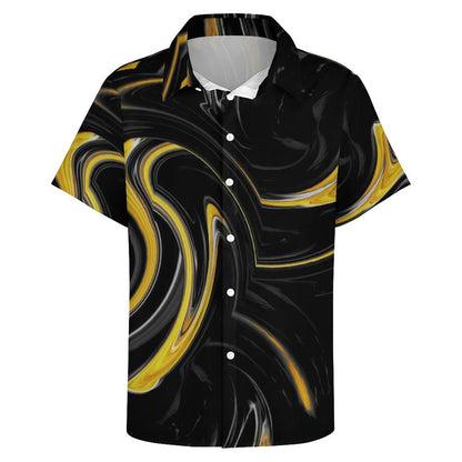Men's Hawaiian Print Resort Shirt 2304109198