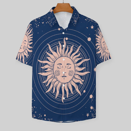 Men's Fashion Casual Printed Short Sleeve Shirts 2306100964