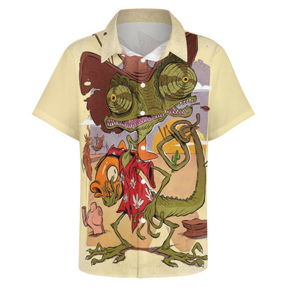 Men's Hawaiian Casual Short Sleeve Shirt 2306103512