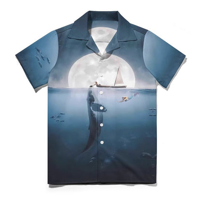 Men's Hawaiian Print Casual Shirt 2304109840