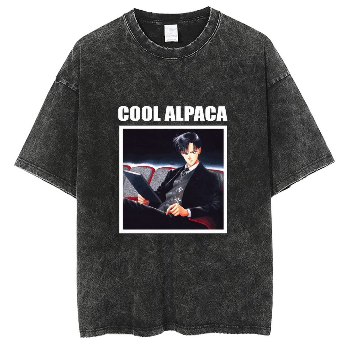 Unisex Vintage Solid Wash T-Shirts 2305103540