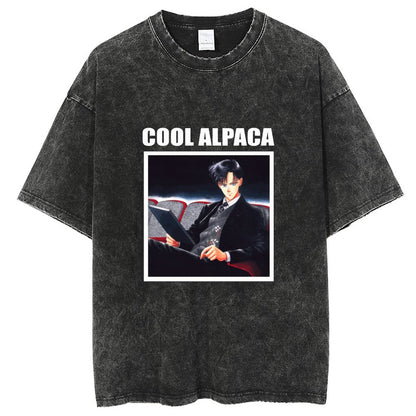 Unisex Vintage Solid Wash T-Shirts 2305103540