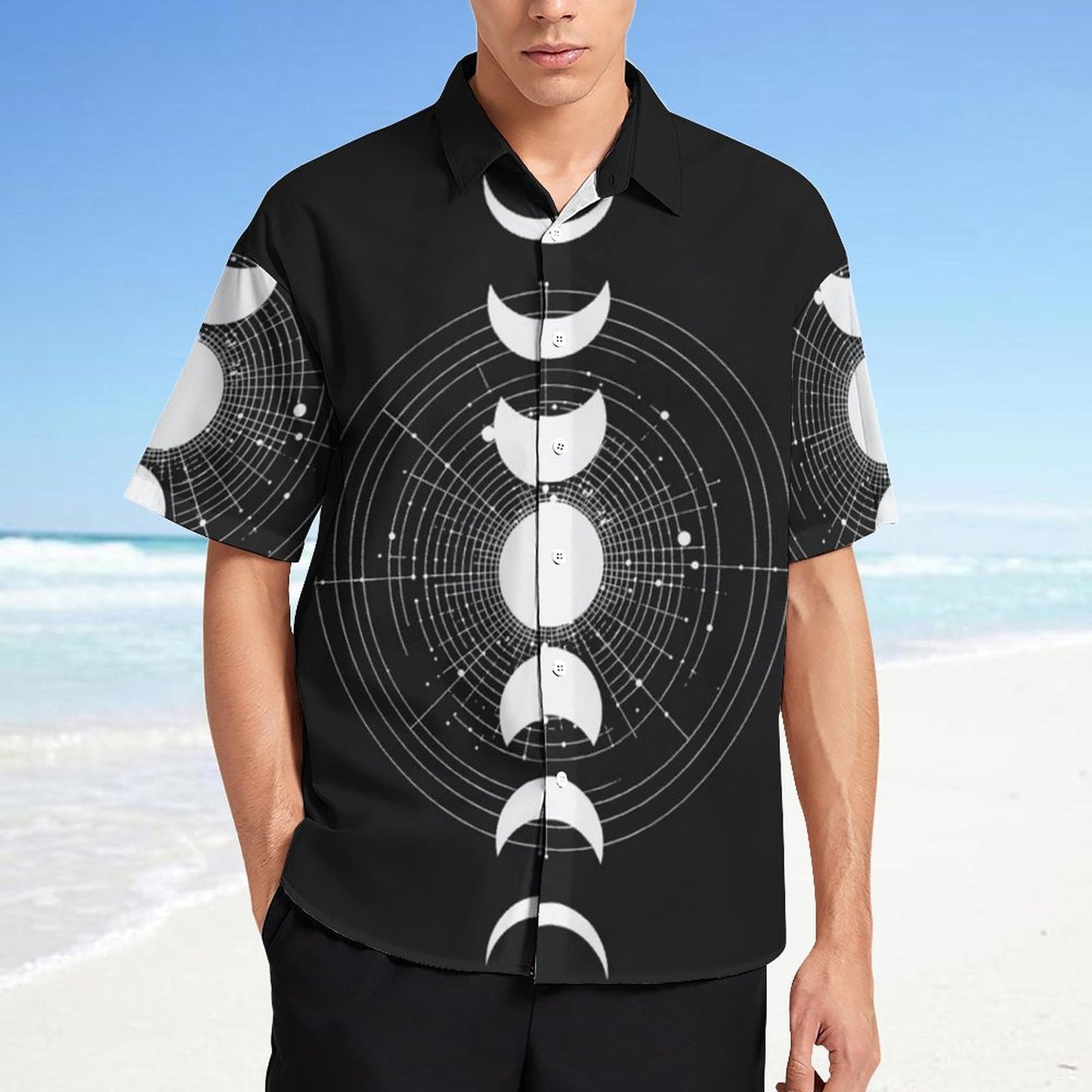 Men's Fashion Casual Printed Short Sleeve Shirts 2306101049