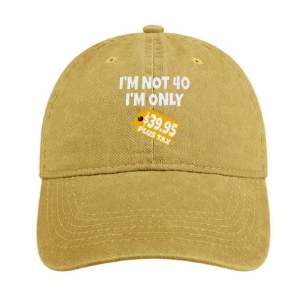 JOC Washed Denim Baseball Cap 2305102816