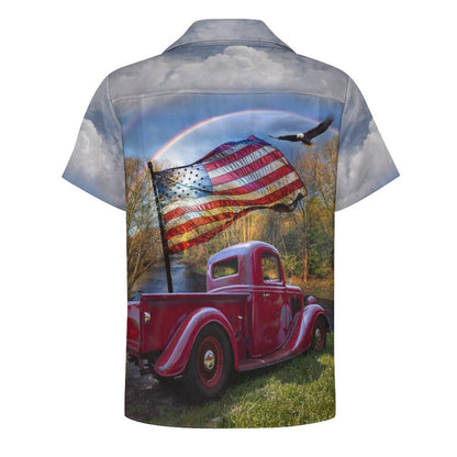 Men's Hawaiian Casual Short Sleeve Shirt 2305104758