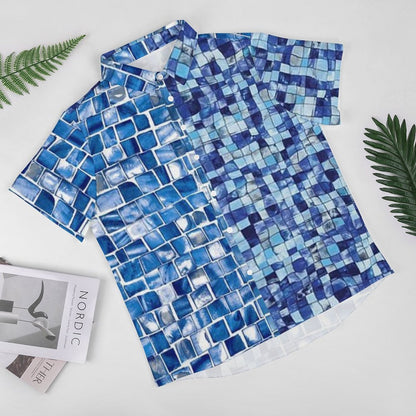 Men's Fashion Casual Printed Short Sleeve Shirts 2306101892