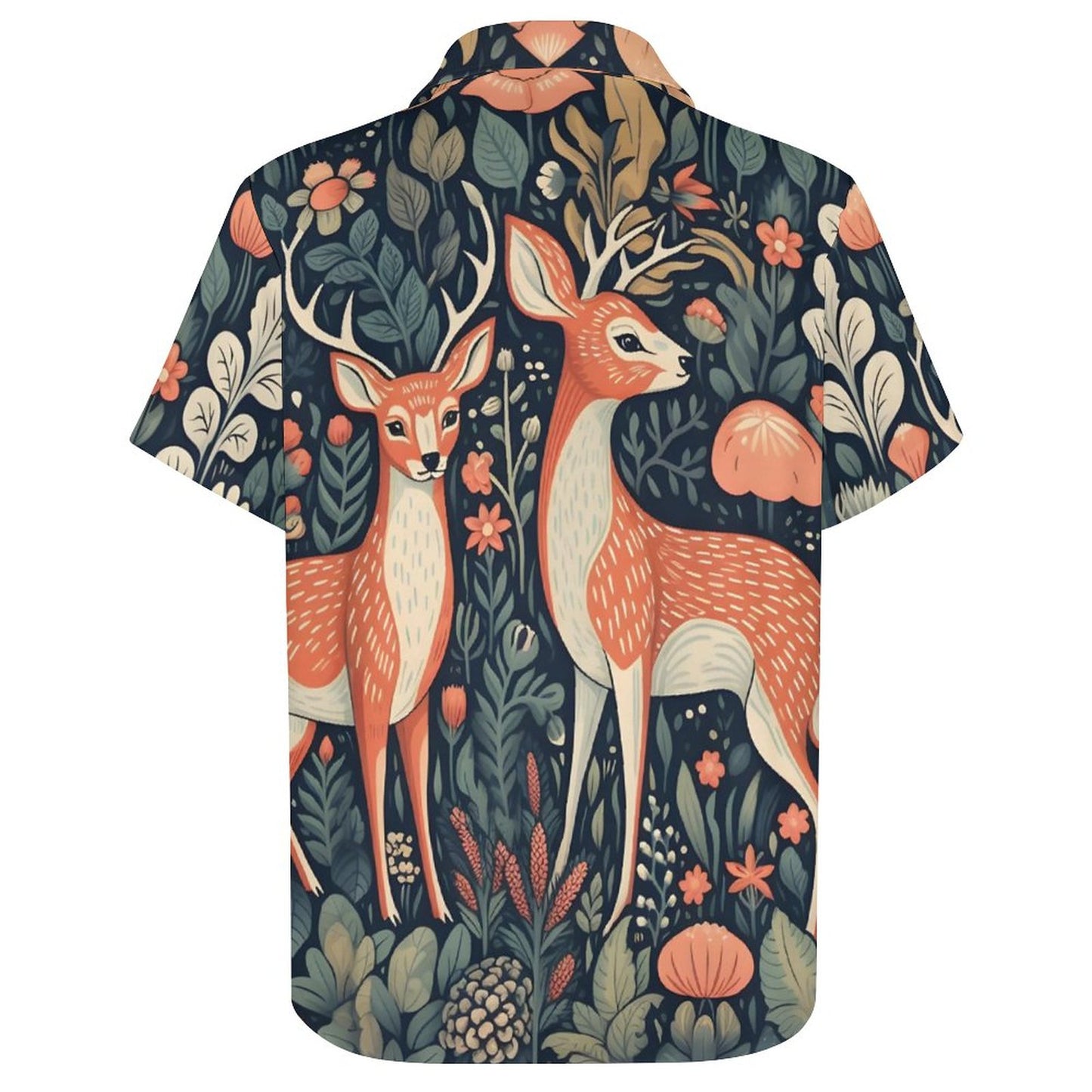 Men's Fashion Casual Printed Short Sleeve Shirts 2305106990