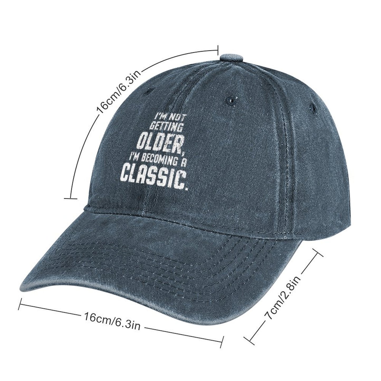JOC Washed Denim Baseball Cap 2305102802