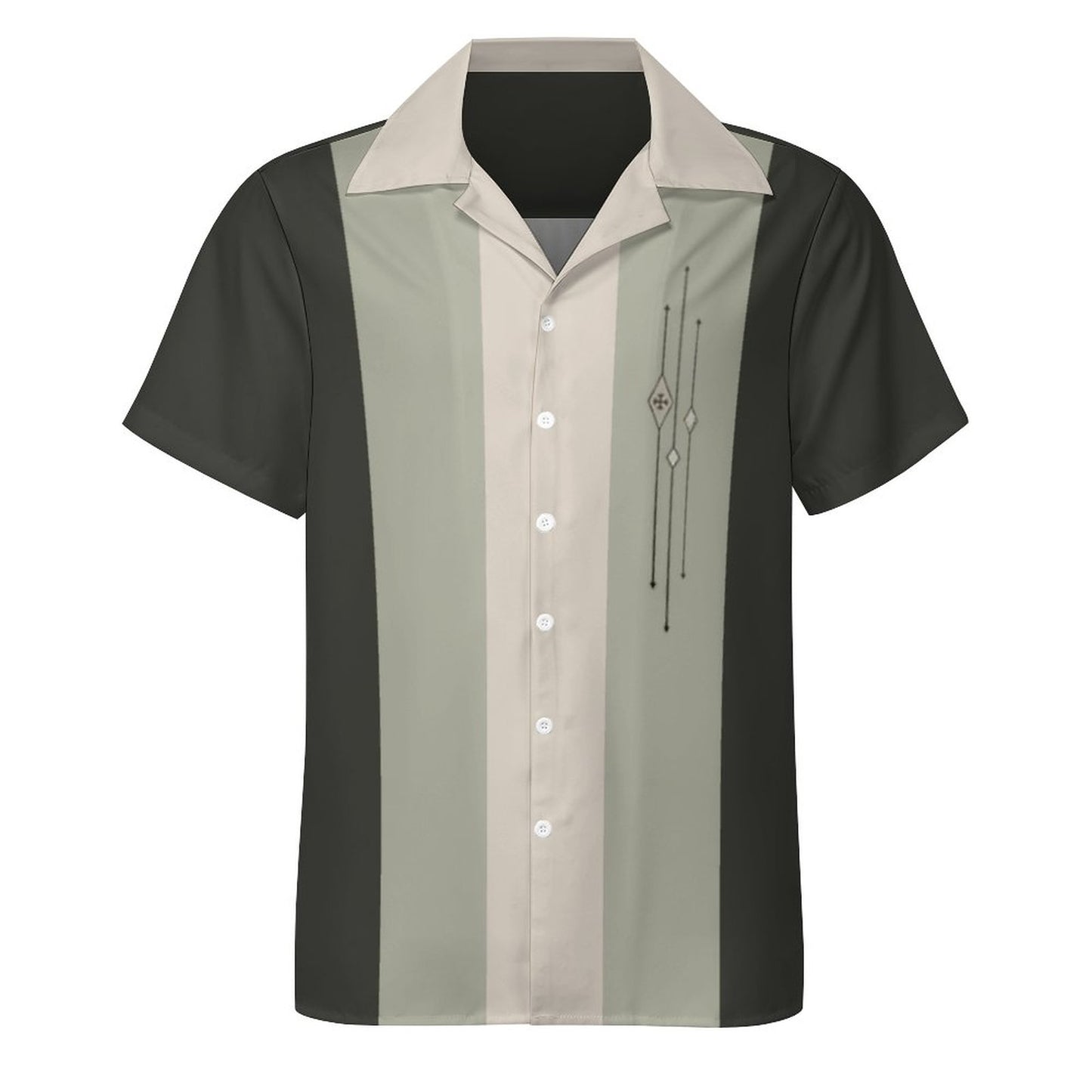 Men's Hawaiian Print Casual Shirt 2304104829