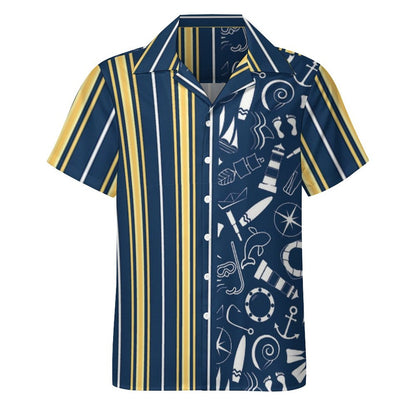 Men's Hawaiian Print Casual Shirt 2304104637