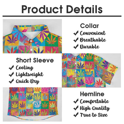 Men's Hawaiian Casual Short Sleeve Shirt 2306103349