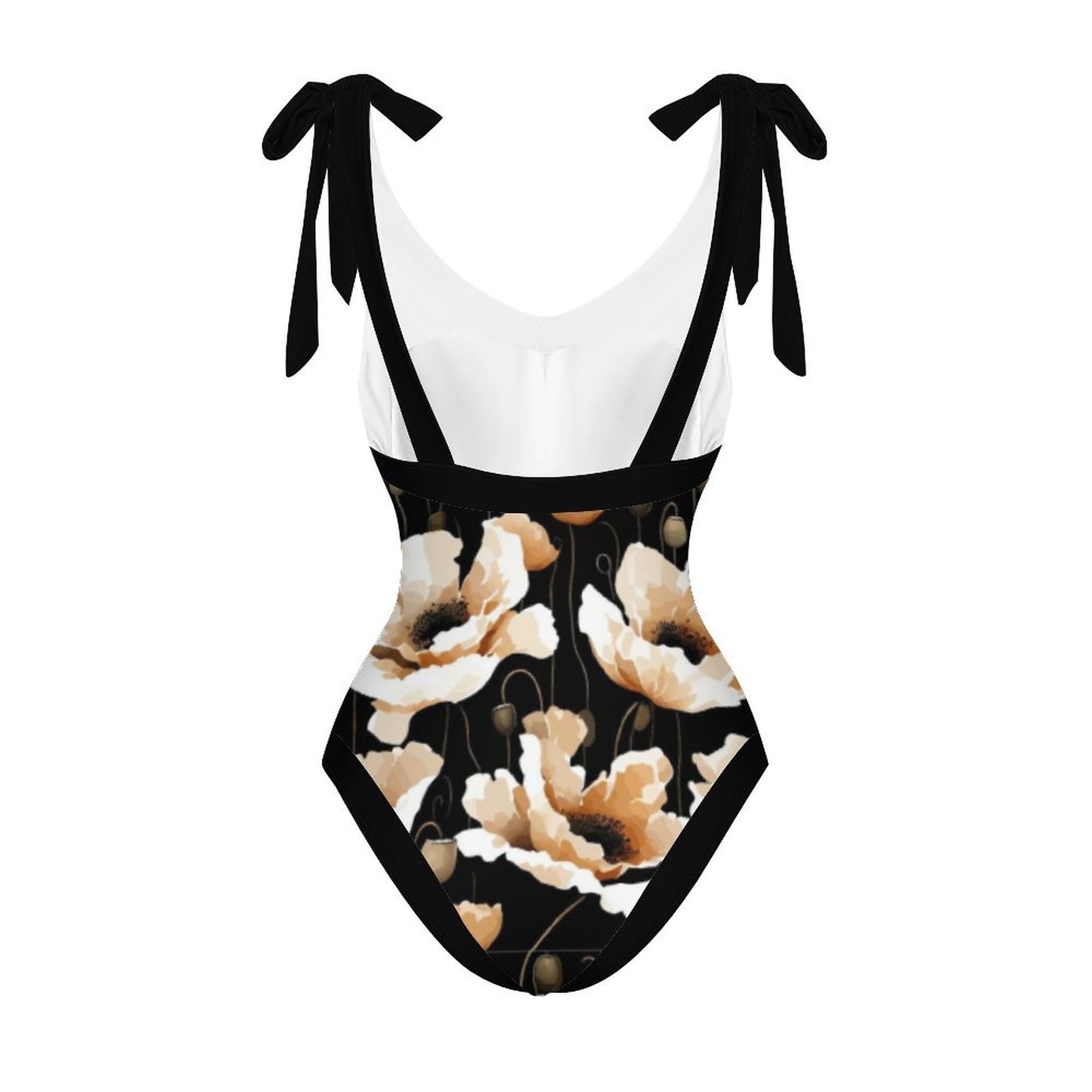 Casual Printed One-Piece Swimsuit And Cover Up 2305102673