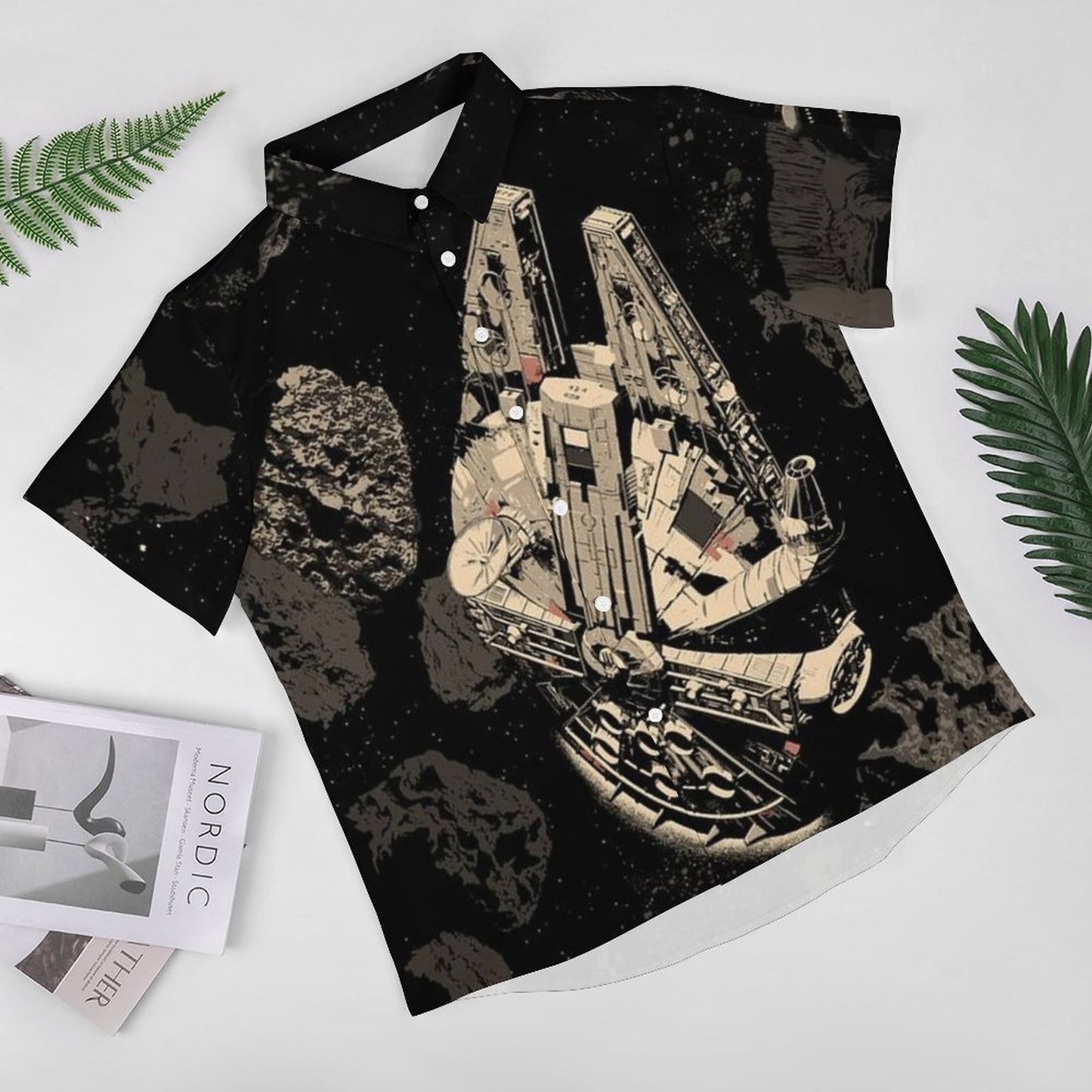Men's Fashion Casual Printed Short Sleeve Shirts 2306101501