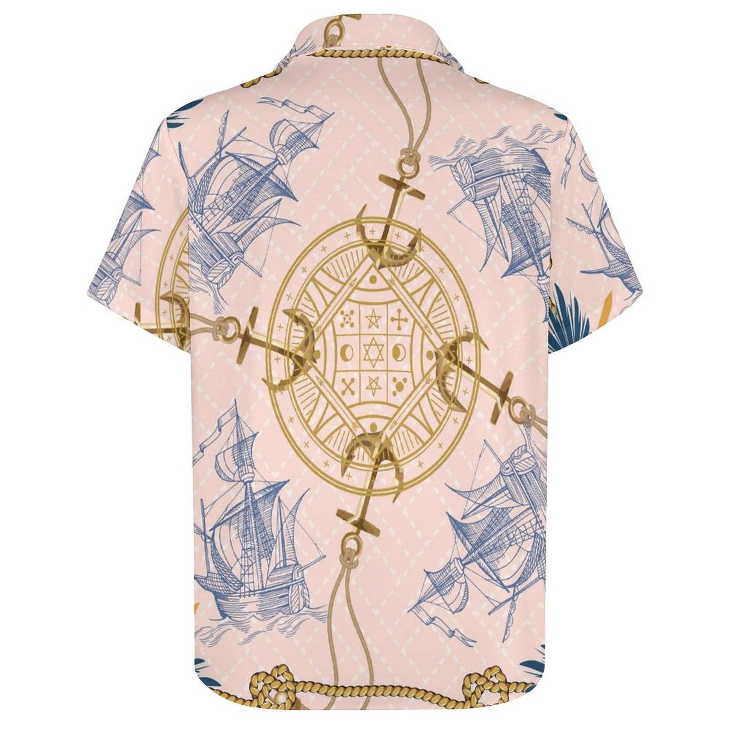 Men's Fashion Casual Printed Short Sleeve Shirts 2306101351
